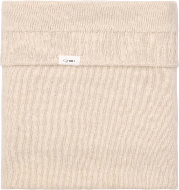 Koeka Wiegdeken Premium Knit Beja - Merino Wol/Cashmere - Warm White - 75x90 cm