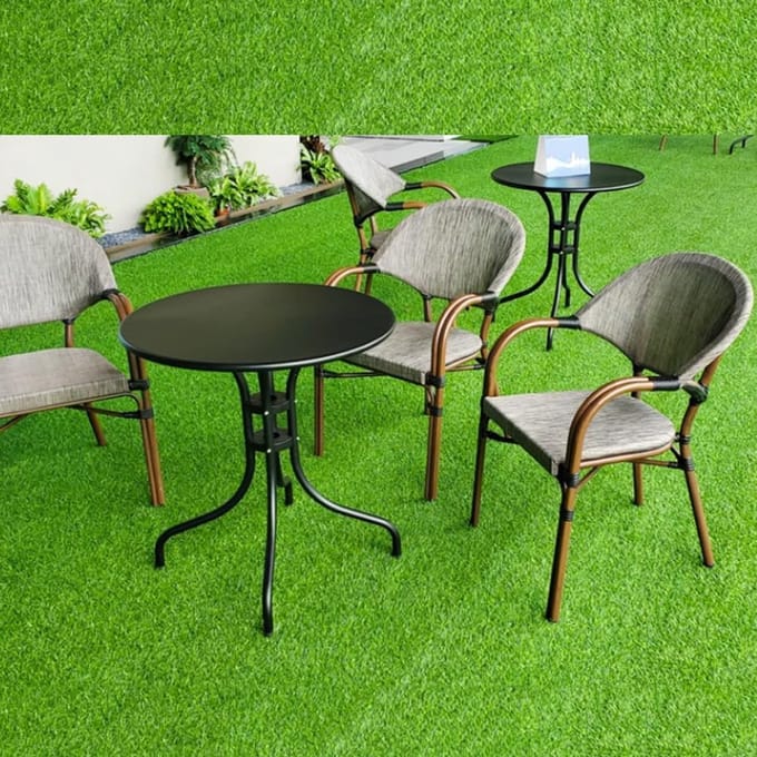 Kunstgras Mat - Siergras Tapijt - Tuin Aankleden - Realistisch Uiterlijk - 3x4m - Groen