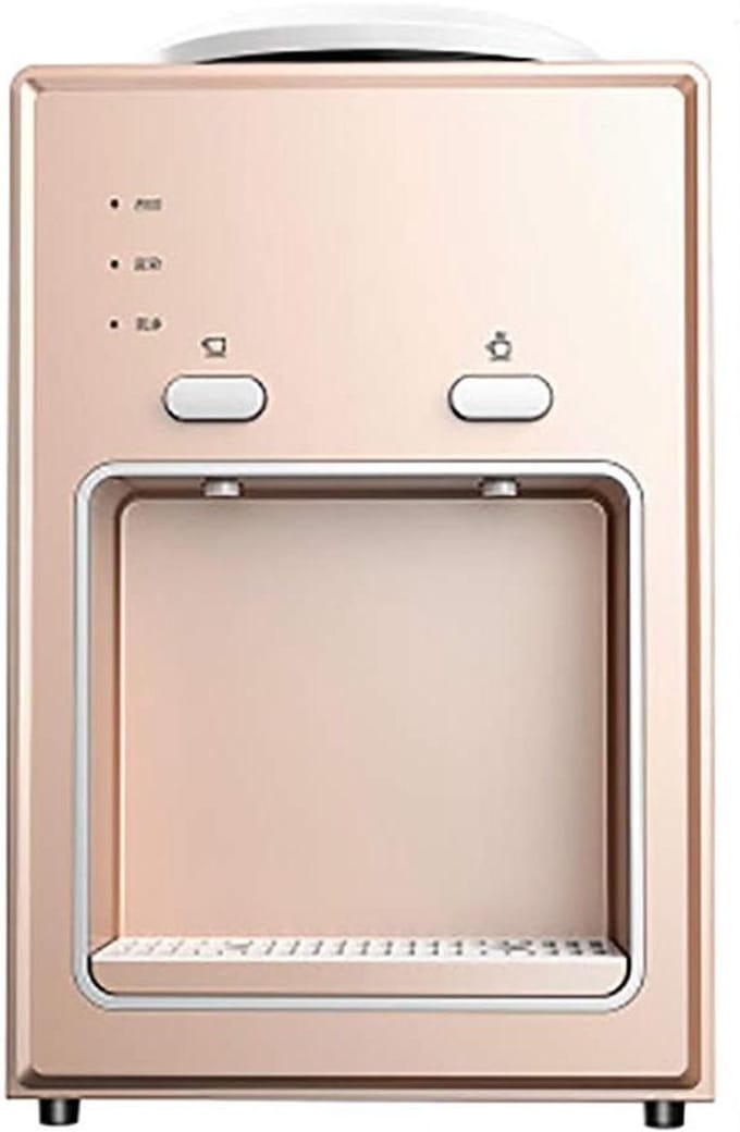 Water Dispenser - Aanrecht Koeler - Warm Koud Water - Dubbele Temperatuurregeling - 5 Liter Capaciteit - Wit Goud