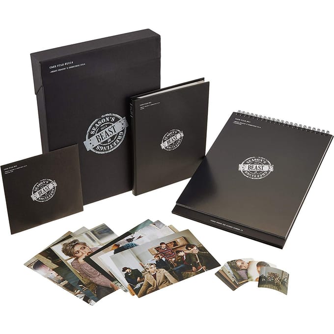 CD BEAST - BEAST - Season's Greetings 2014 AUCUN CUBE Entertainm Corée du Sud Pop/Rock Japonais Utilisé black