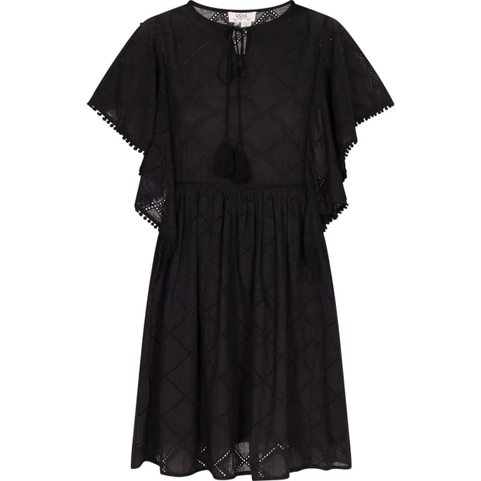 usha Jurk Dames zwart