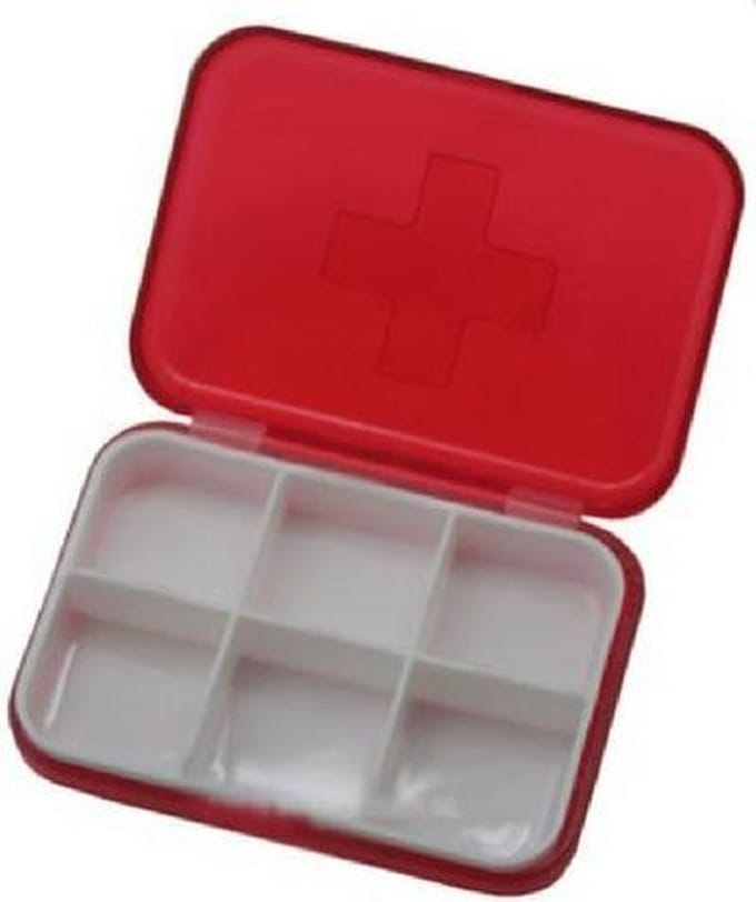 Pillendoosje | Pillendoos mini | Pillendoos zakformaat | Pillendoosjes | Medicijndoosje