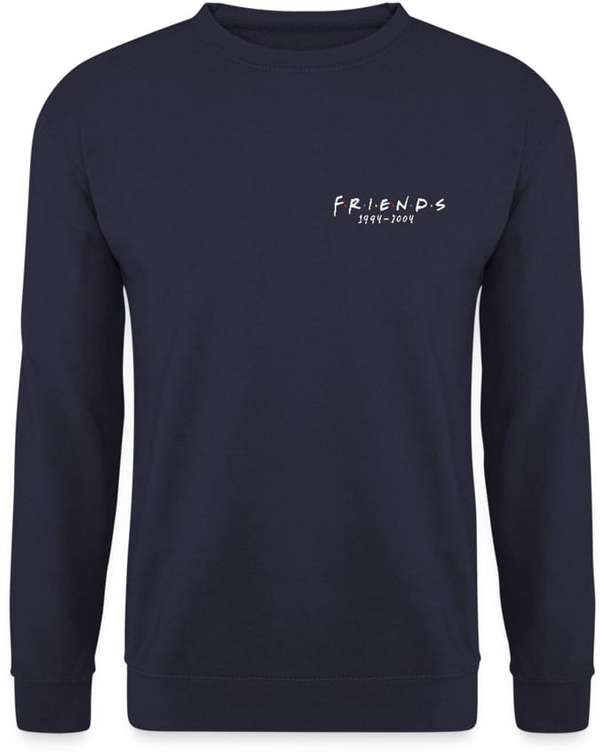 Friends Vrienden Logo 1994-2004 Sweater Heren