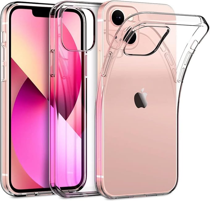 Casemania Hoesje Geschikt voor Apple iPhone 15 Plus - Transparant - Siliconen Back Cover