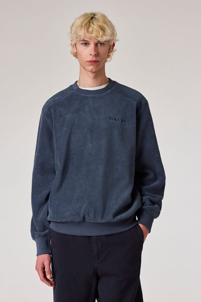 Paul Smith Mens Cn Sweatshirt Slate Taglia: XXL | Maglioni a maglia Outlet | Uomo