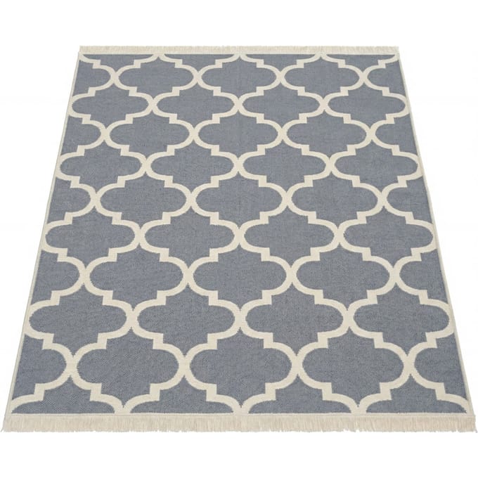 Omkeerbaar tapijt Skyla grijs  80x150 cm