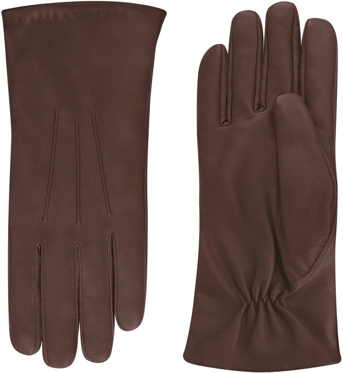 Laimböck Dames Handschoenen Foggia Brons | Maat 6.5