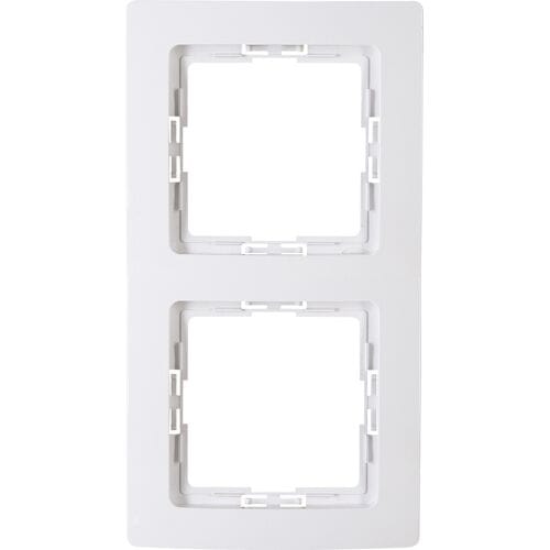 Kopp Paris Afdekraam - 2 Voudig - 150 x 83 x 10 mm - Arctic Wit
