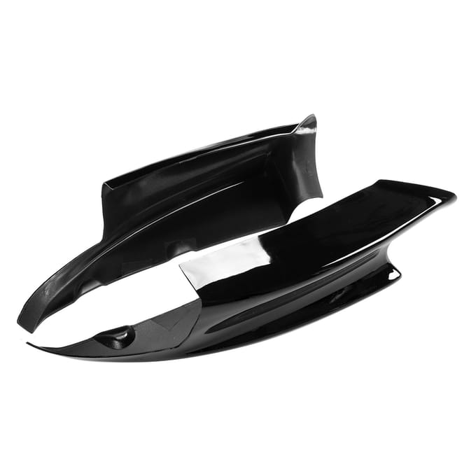 Paar Voorbumper Spoiler Lip Deflector Splitter Geschikt voor E90 E92 E93 M3 2007‑2012 Glossy Black black