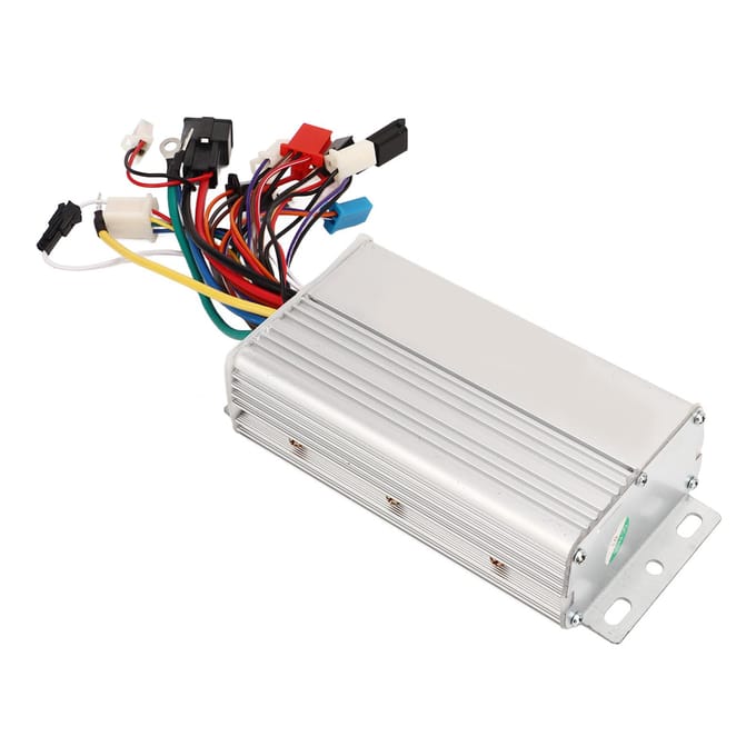 Contrôleur Brushless Alliage d'Aluminium Contrôleur de Moteur Brushless 48V 500W Contrôleur de Conversion pour gray