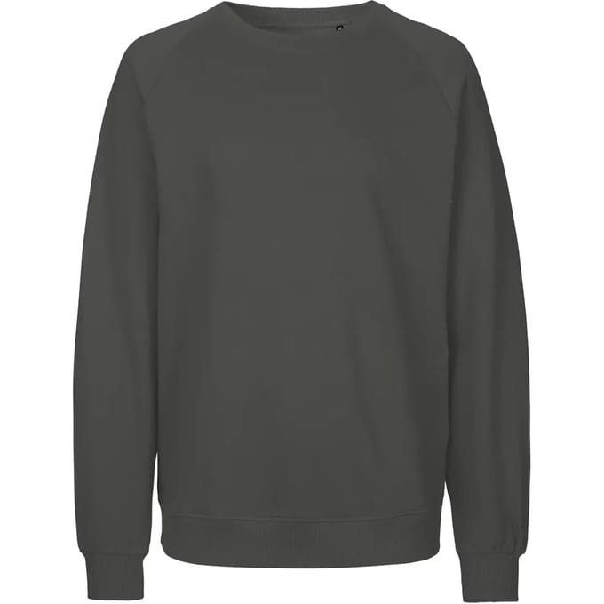 Neutral - Unisex Sweatshirt - Charcoal - 100% Biologisch Katoen maat M