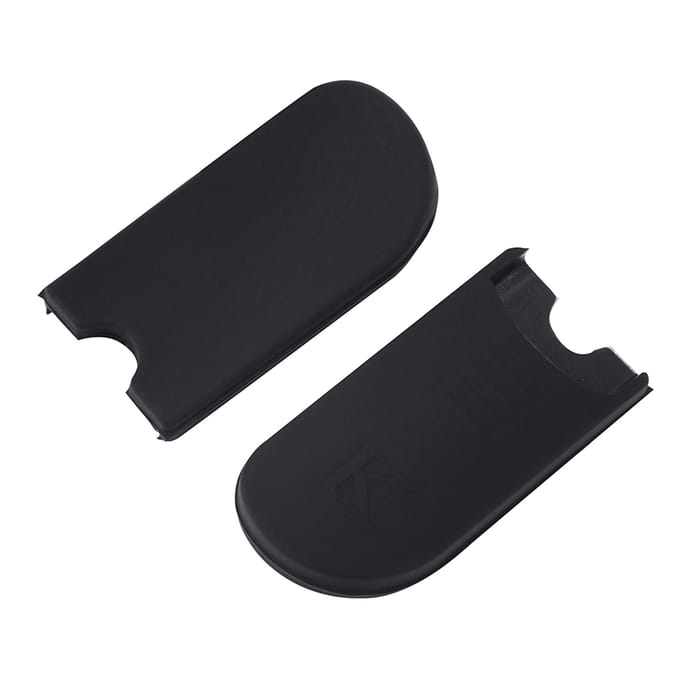 2 Stuks Comfortabele Saxofoon Duimvingersteun Kussentjes voor Sopraan Alt Tenor Sax black