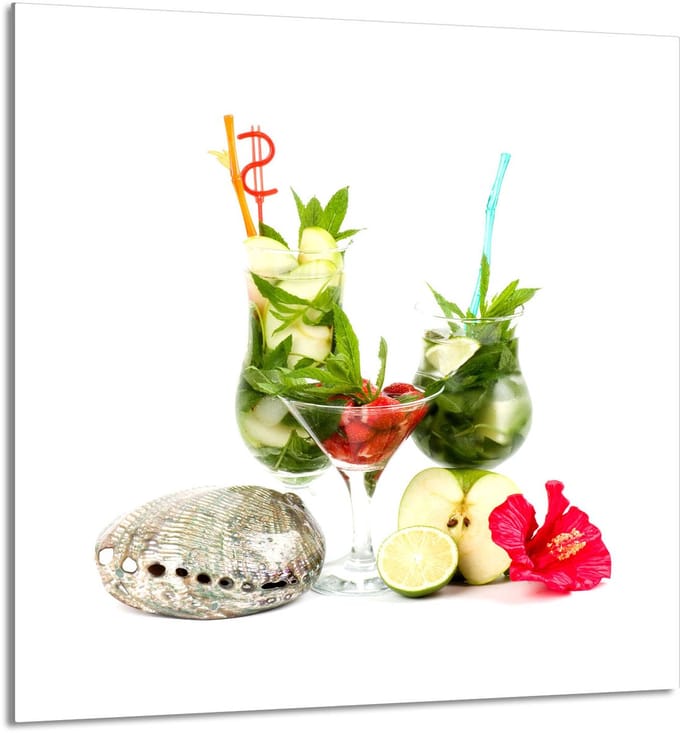 TMK ArtDeko Serie - Glas Keukenpaneel - 60x65 cm - Fruit