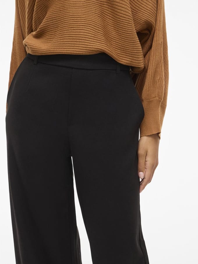VILA - VIVARONE HW WIDE PANT - NOOS Dames Broek