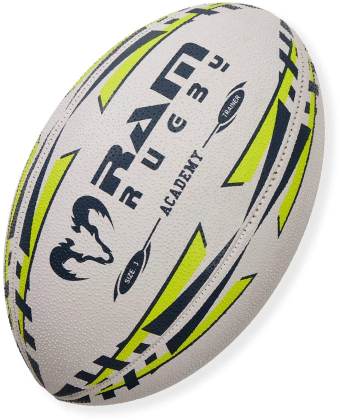RAM Rugby - Academy Trainer Rugbybal - Maat 3 - Geel