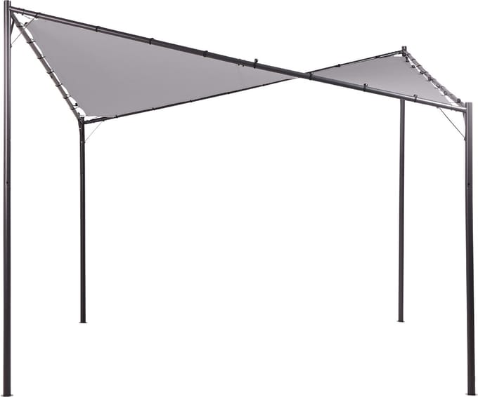 AVENTINE - Tuinpaviljoen - Grijs - Staal
