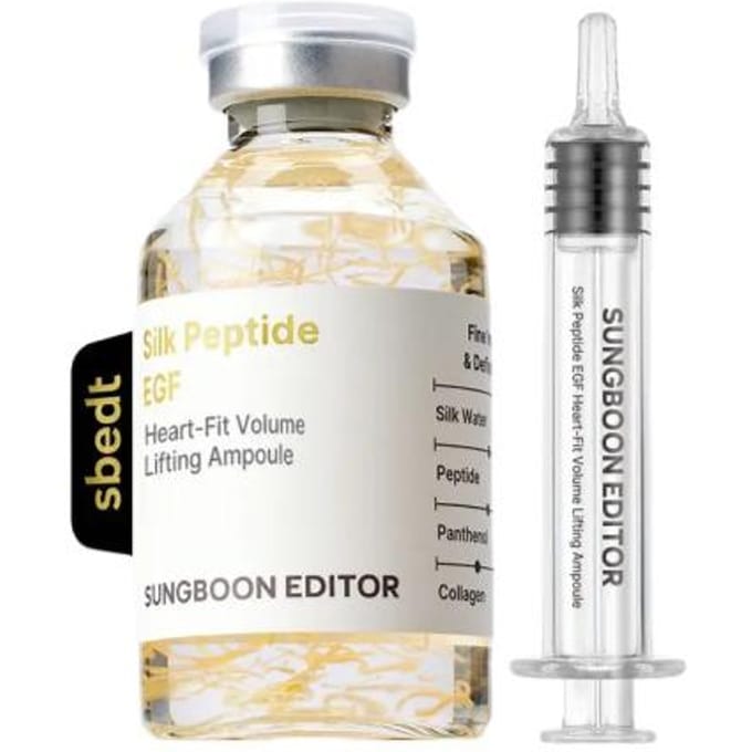 Sungboon Editor Silk Peptide EGF Heart-Fit Volume Lifting Ampul 40ml #40ml white