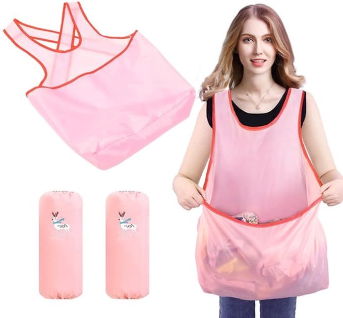 Dailygoods- Wasschort Waterdicht - Draagbaar Droogschort - Tuinschort - Mouwloos