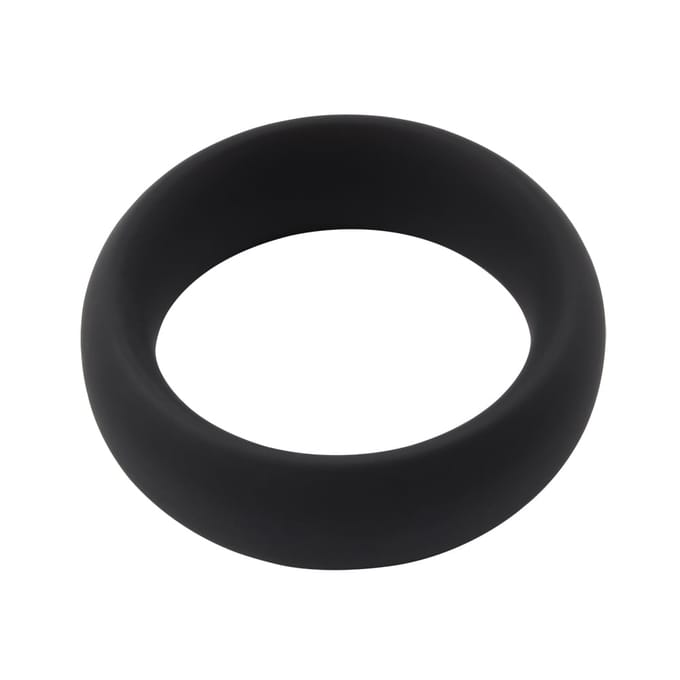 GK Power - Infinity Siliconen Cockring - L - Diameter 48 mm - Zwart
