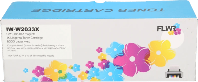FLWR - Toners / HP 415X / magenta / Geschikt voor HP