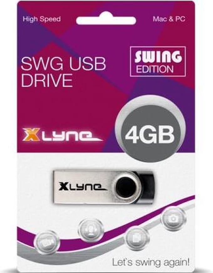 xlyne Swing - USB-stick - 4 GB