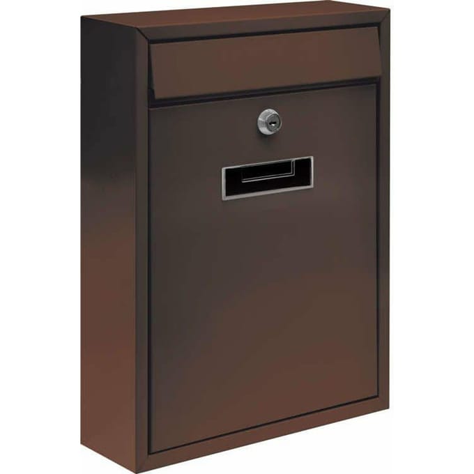 Vorel Serie - Brievenbus - 360x260x80mm - Bruin