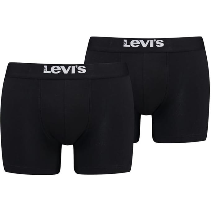 Levi's Brief Boxershorts 2-Pack Zwart