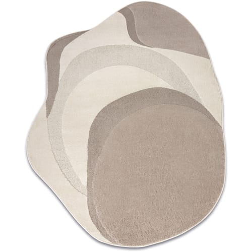 Kleden Rugsx DUNE 8085 SHAPE vloerkleed crème / beige 200x290 cm