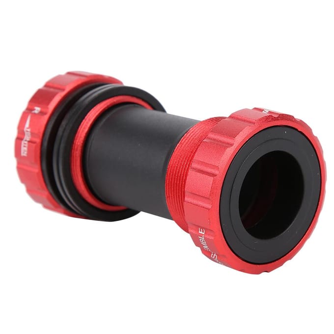 Bergen Fiets Schroefdraad Inschroef Type BB Trapas voor 6872M Geïntegreerd Crankstel(Geïntegreerd black