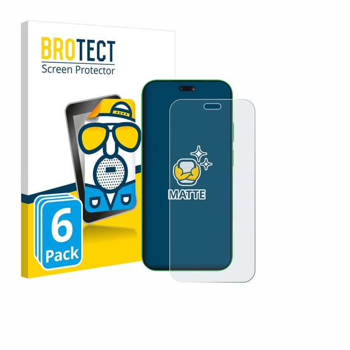 BROTECT - Screenprotector voor Huawei Nova 15 Ultra - Folie Beschermfolie matte 6 Stuks