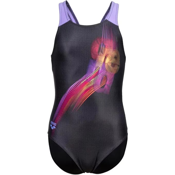 1-delig meisjes zwempak Arena Parrot V Back