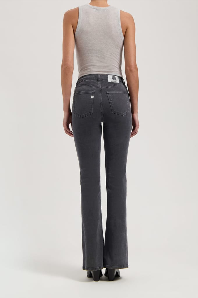 Mud Jeans Isy Flared O3 Grey Taglia: W31L30 | Pantaloni larghi Outlet | Donna | Grigio