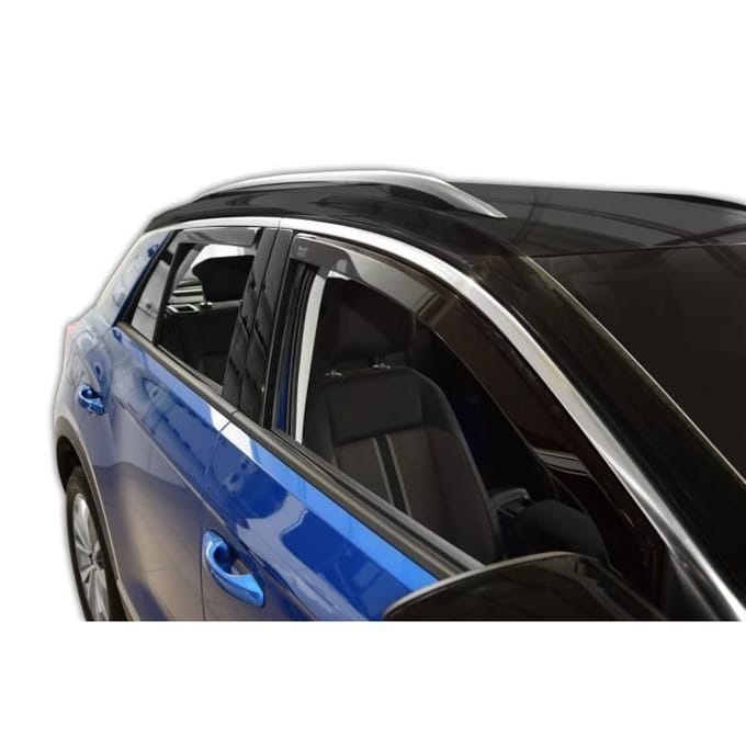 Heko Deflecteurs d'air Déflecteurs de Vent Pour Volkswagen T-Roc depuis 2017, 4 pièces