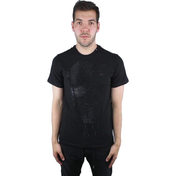 Philipp Plein Ghost-S MTK1857 0202 zwart T-shirt