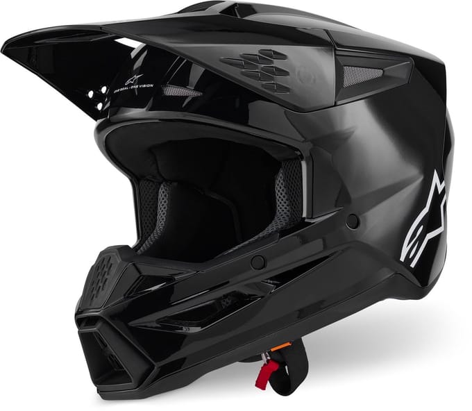 Alpinestars S-M3 Zwart Crosshelm - Helm