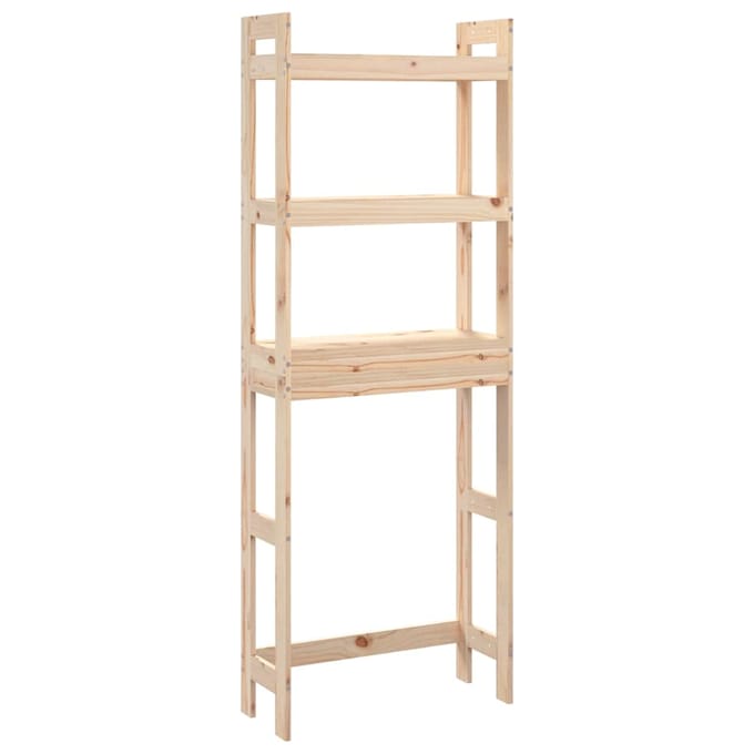 Étagère de Toilette 63 x 26 x 171 cm Bois de Pin Massif