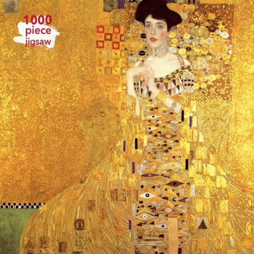 Adult Jigsaw Puzzle Gustav Klimt: Adele Bloch Bauer - 1000-Piece Jigsaw Puzzles - Flame Tree Studio