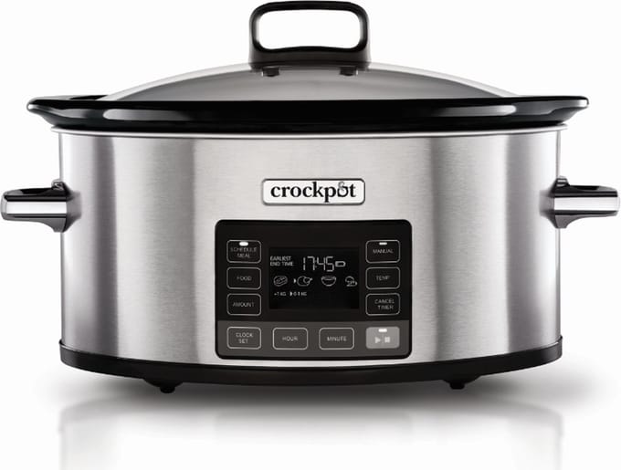 CrockPot Slow Cooker 5.6L TimeSelect Digital