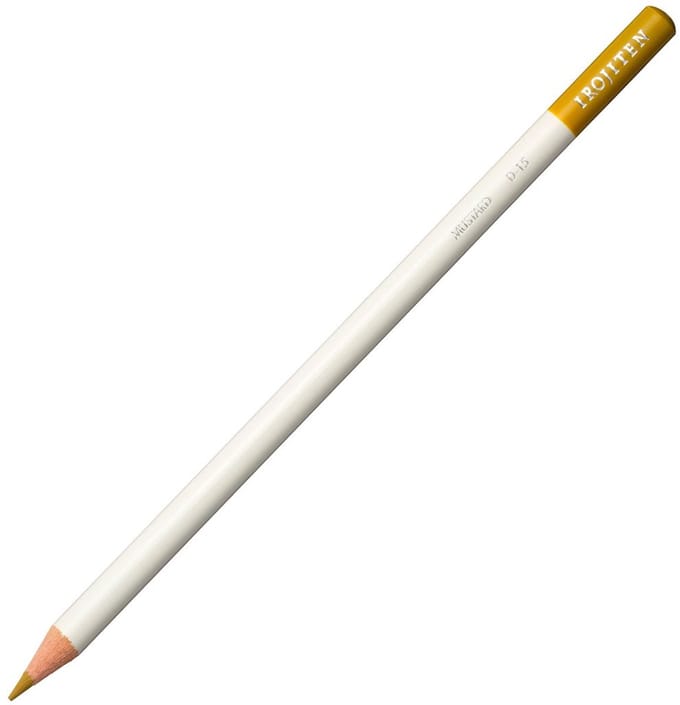 Tombow Irojiten - Kleurpotlood - D15 - Mustard - Okergeel - Warm Geel - Geel