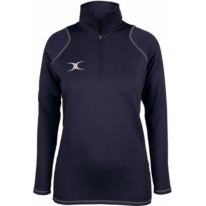 Gilbert Top Quest 2 Korte Rits Fleece Dames Donker Navy - L