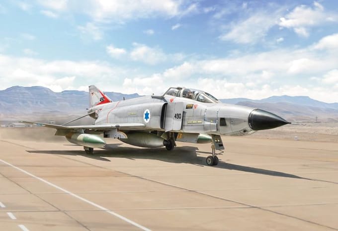 Italeri Modelbouwpakket Vliegtuigen - 2818 RF-4E Phantom II Plane Plastic - 1:48 - Modelbouw