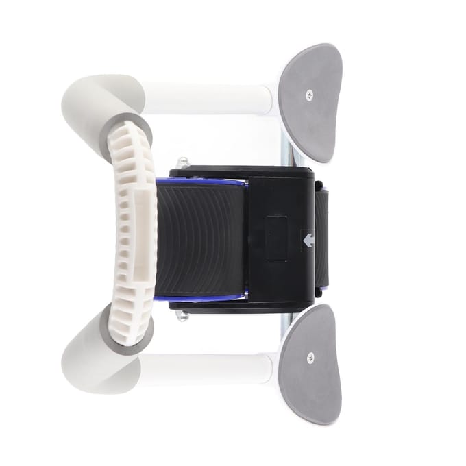 Automatisch Terugverend Buikwiel met Elleboogsteun Krachttraining Intelligent Display Core blauw