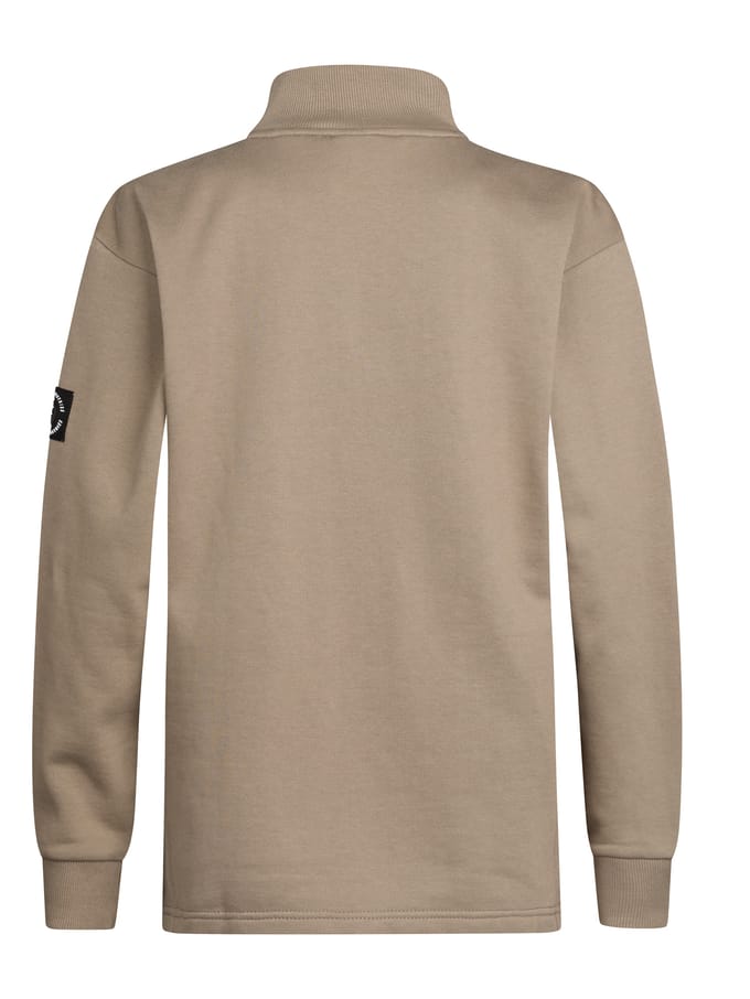 Petrol Industries - Jongens Half-Zip Sweater Skagit - Bruin