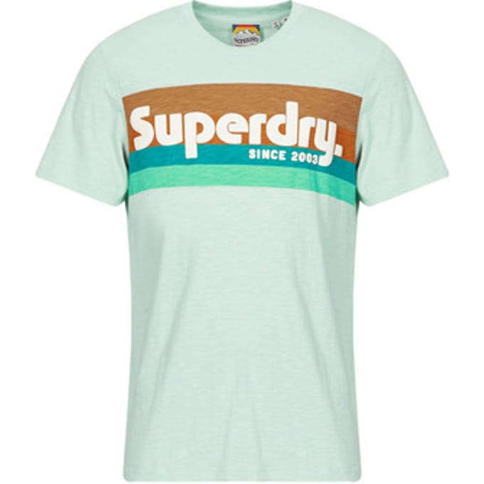 Superdry  T-shirt Korte Mouw LOGO TERRAIN