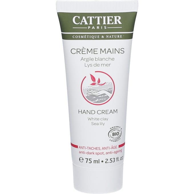 Cattier Hand Cream Anti-Dark Sport & Anti-Ageing 75 Crème