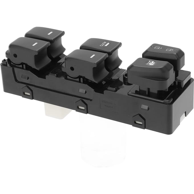 Bouton de Commande de Vitre Électrique 93570‑3S000YDA Noir Bouton Régulateur Commande Facile Remplacement pour Sonata 2011‑2014 black