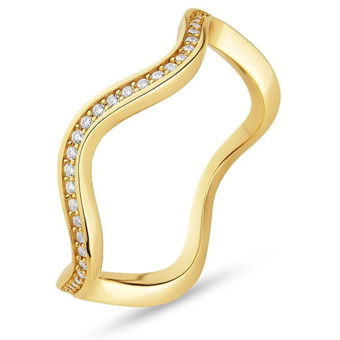 JETTE Damesring WAVES 89193544