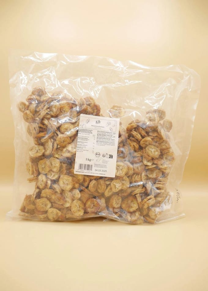 KoRo | Bio gedroogde bananenplakjes uit Sri Lanka 1 kg