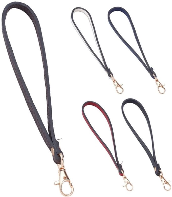 Allecto - Handsfree Polsband - Pu Lederen Sleutelhanger Houder - 5