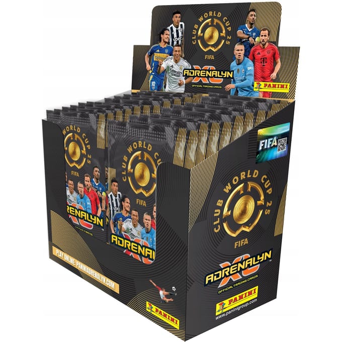 Panini FIFA Club World Cup 2025 kaarten TCG box 300 verzamelkaarten